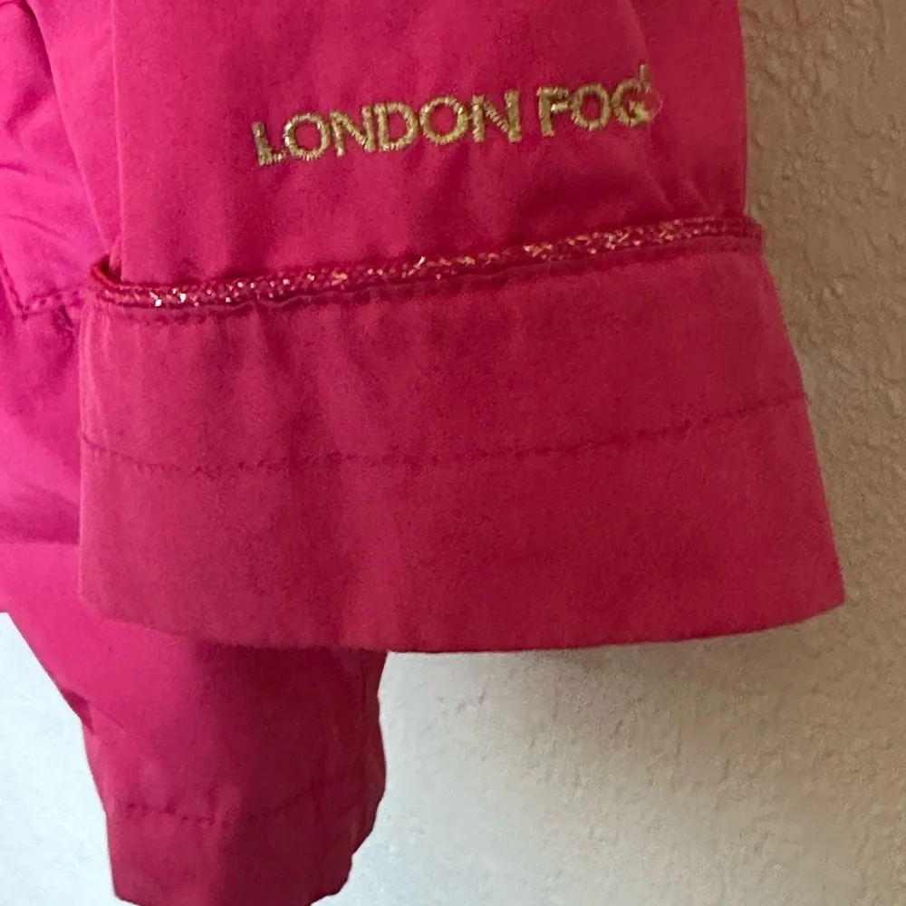 London Fog kids fleece lined jacket. Size 5 - Picture 3 of 11
